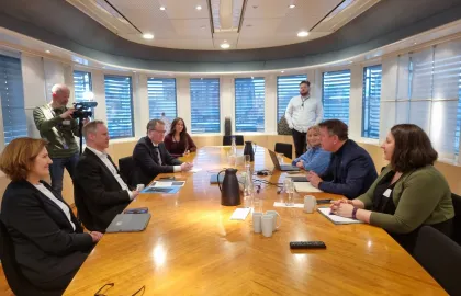 Forhandlingsmøte om byvekstavtale i Tromsø.