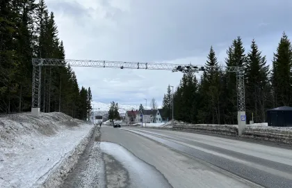 Bomstasjon ved Prestvannet Bomstasjon ved Prestvannet