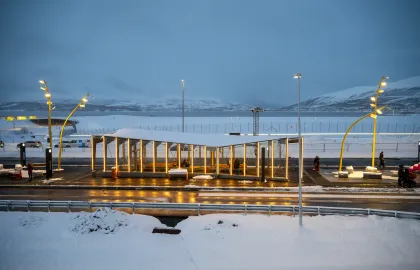 Ny bussterminal i Giæverbukta